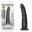 REALROCK Realistic Slim Dildo without Balls - 15.5 cm